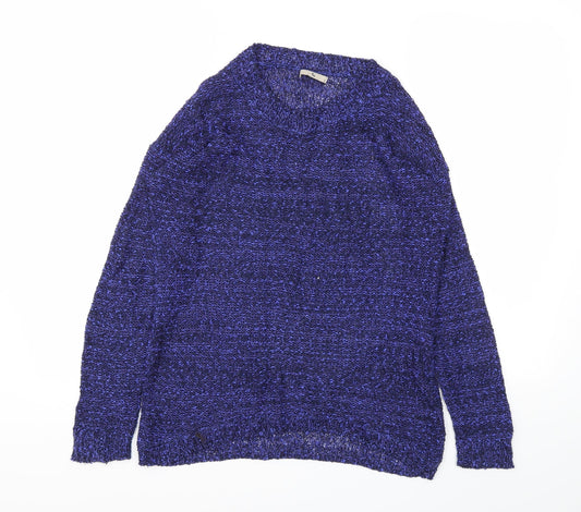 TU Womens Blue   Basic T-Shirt Size 8