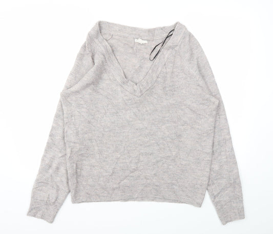 Womens UK Size XS H&M Purple Pullover Jumper