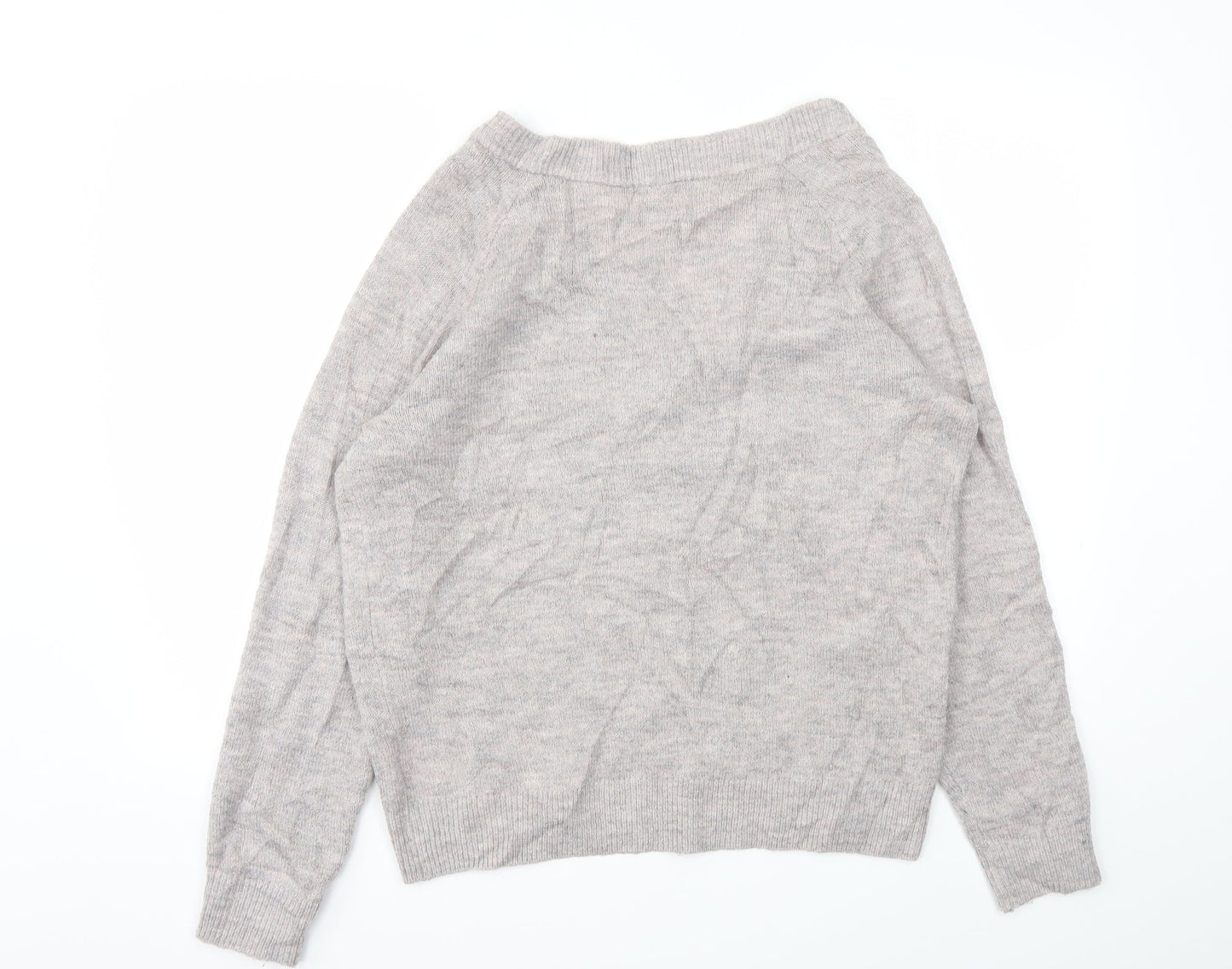 Womens UK Size XS H&M Purple Pullover Jumper
