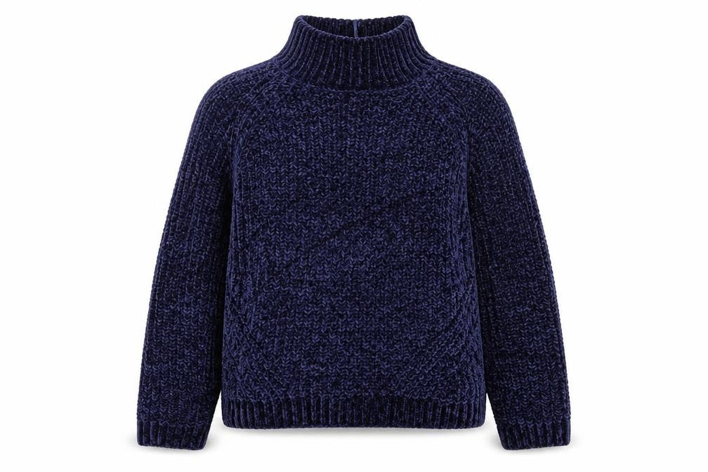 Womens UK Size 14 M&Co Blue Pullover Jumper