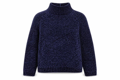 Womens UK Size 14 M&Co Blue Pullover Jumper