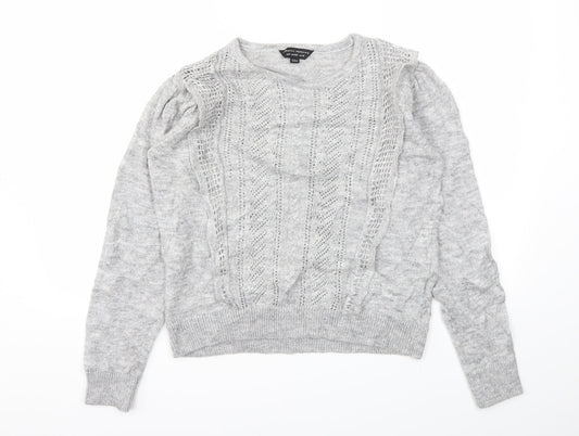 Dorothy Perkins Womens Grey   Pullover Jumper Size 14