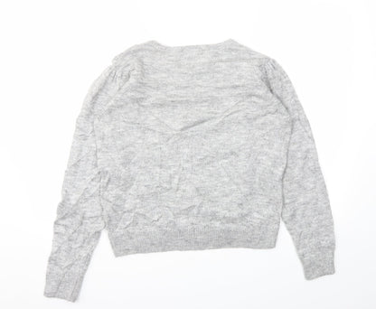 Dorothy Perkins Womens Grey   Pullover Jumper Size 14