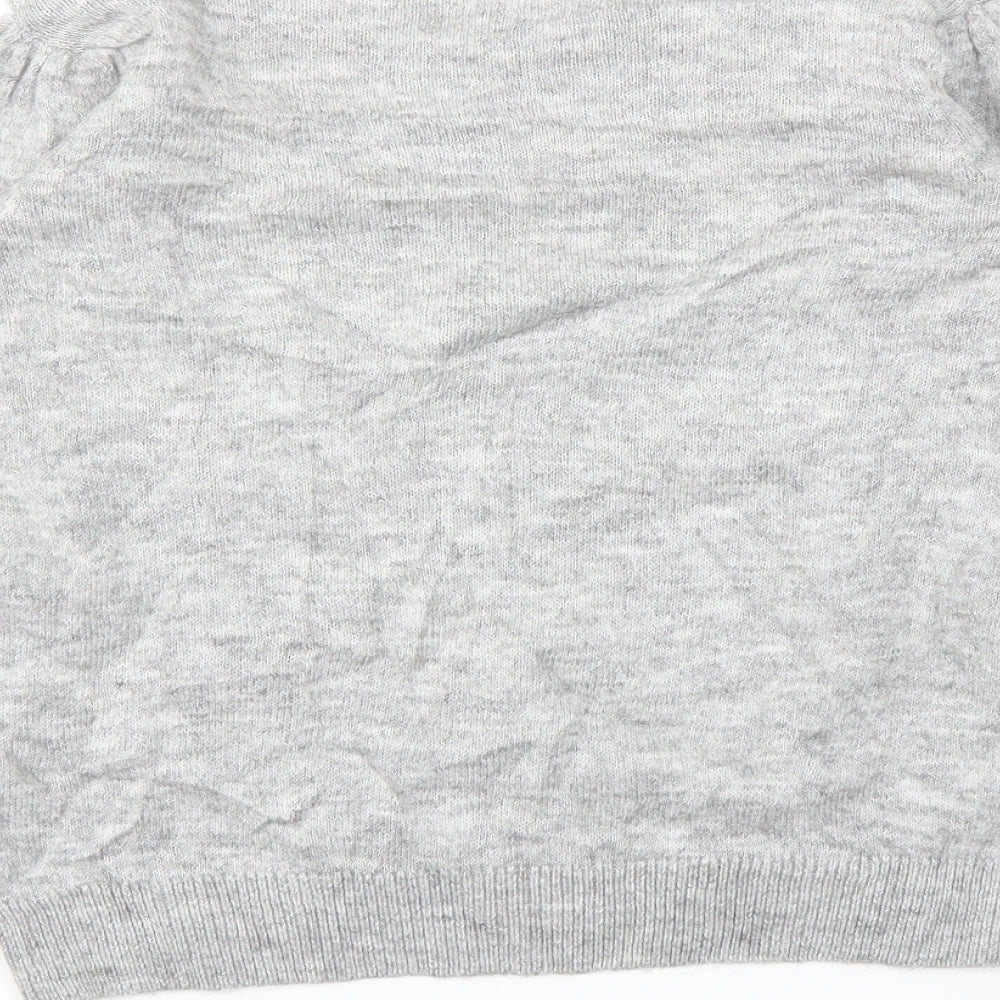 Dorothy Perkins Womens Grey   Pullover Jumper Size 14