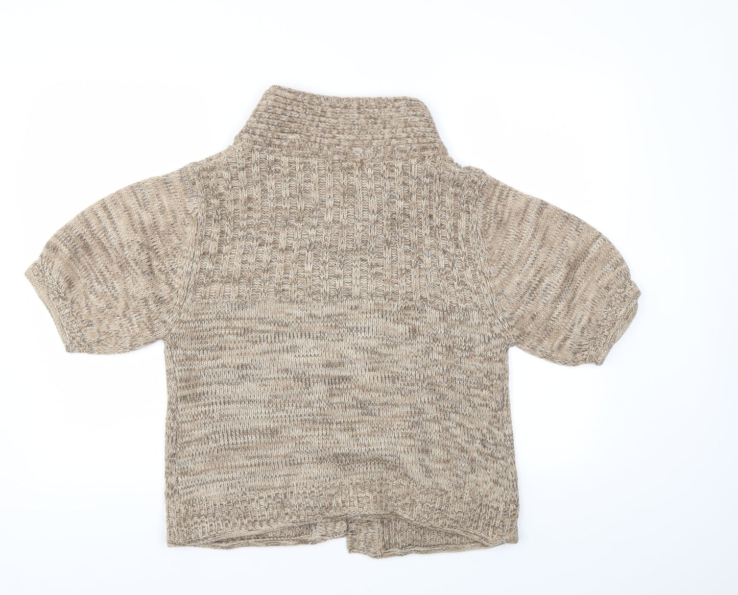Womens UK Size L Ellie Louise Brown Cardigan Jumper