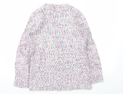Womens UK Size XS BM Multicoloured Pullover Jumper