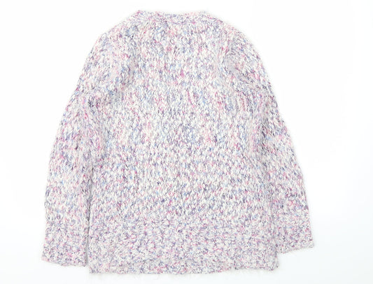 Womens UK Size XS BM Multicoloured Pullover Jumper