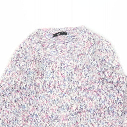 Womens UK Size XS BM Multicoloured Pullover Jumper