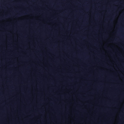 B. You  Womens Blue  Knit Pullover Jumper Size 16