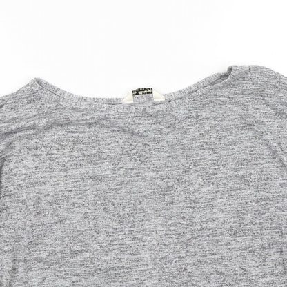 Miss Selfridge Womens Grey   Basic T-Shirt Size 12