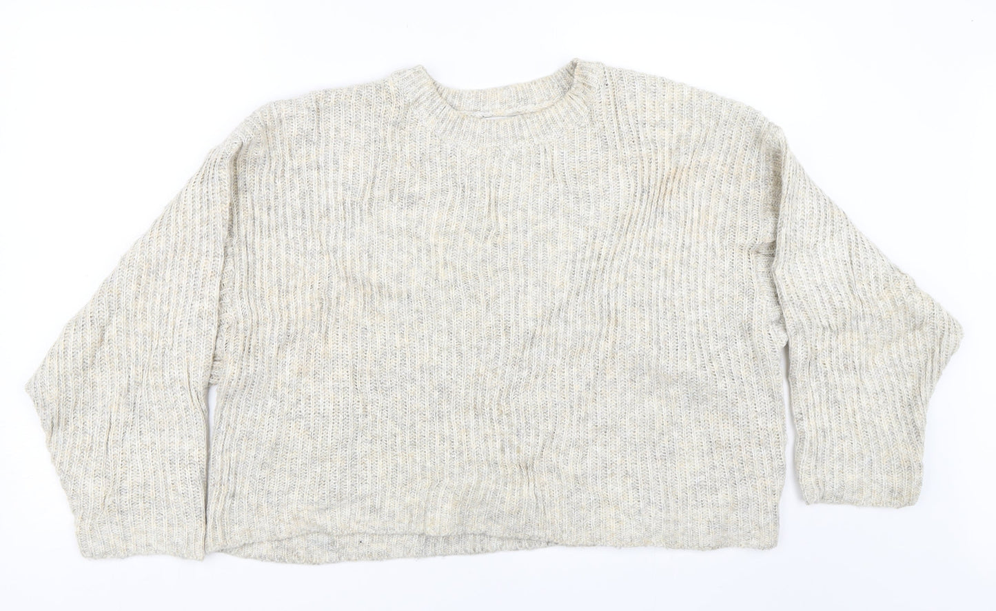 Womens UK Size S Topshop Beige Pullover Jumper