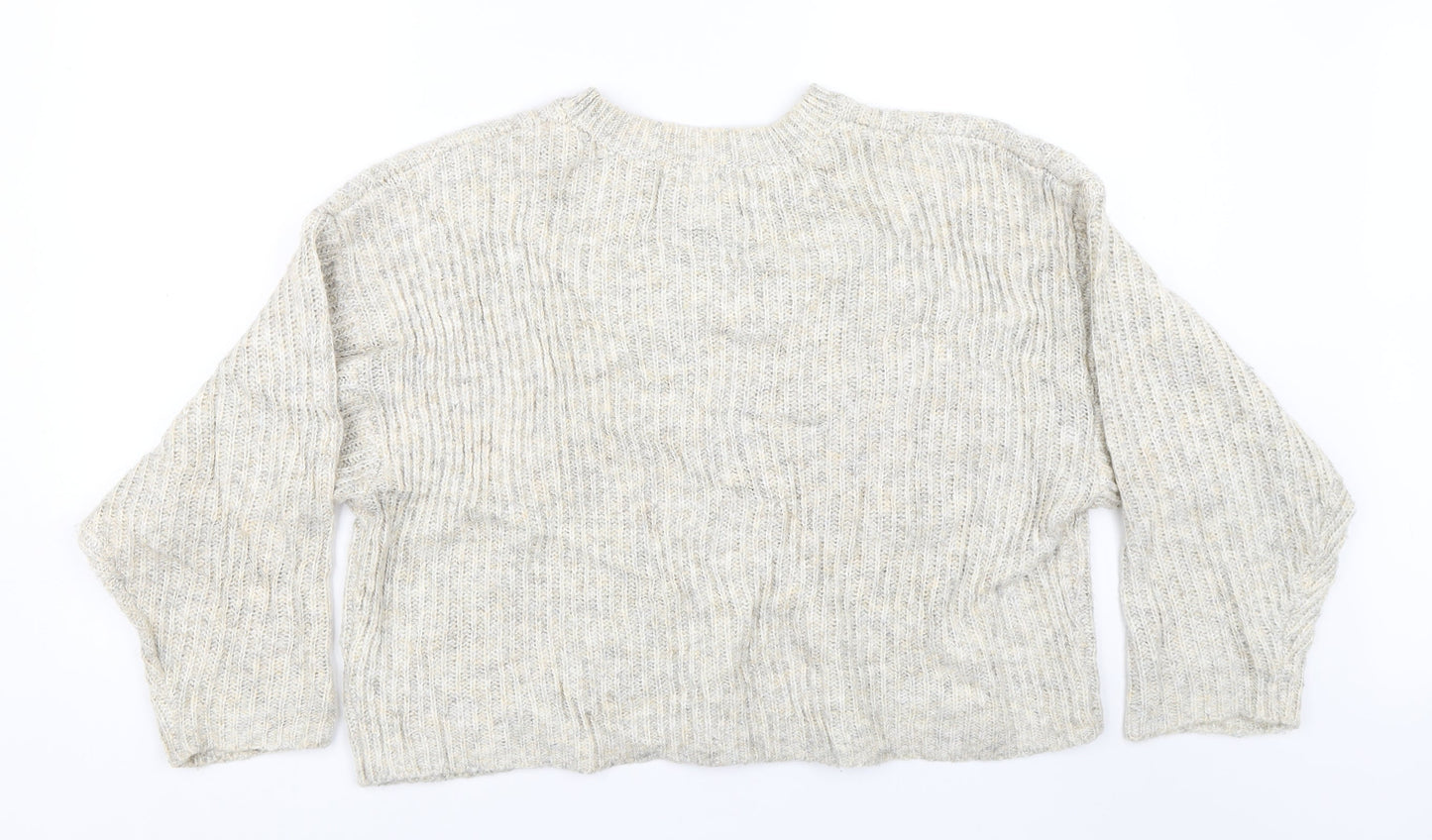 Womens UK Size S Topshop Beige Pullover Jumper