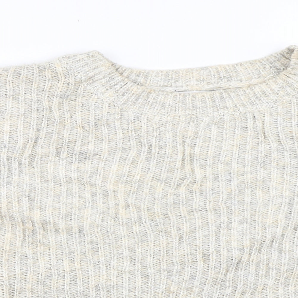 Womens UK Size S Topshop Beige Pullover Jumper