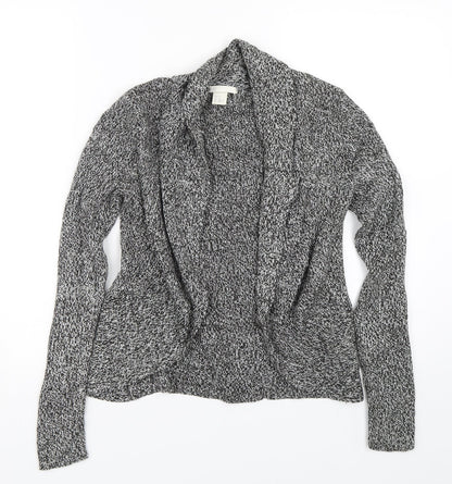 Womens UK Size XS H&M Black Cardigan Jumper