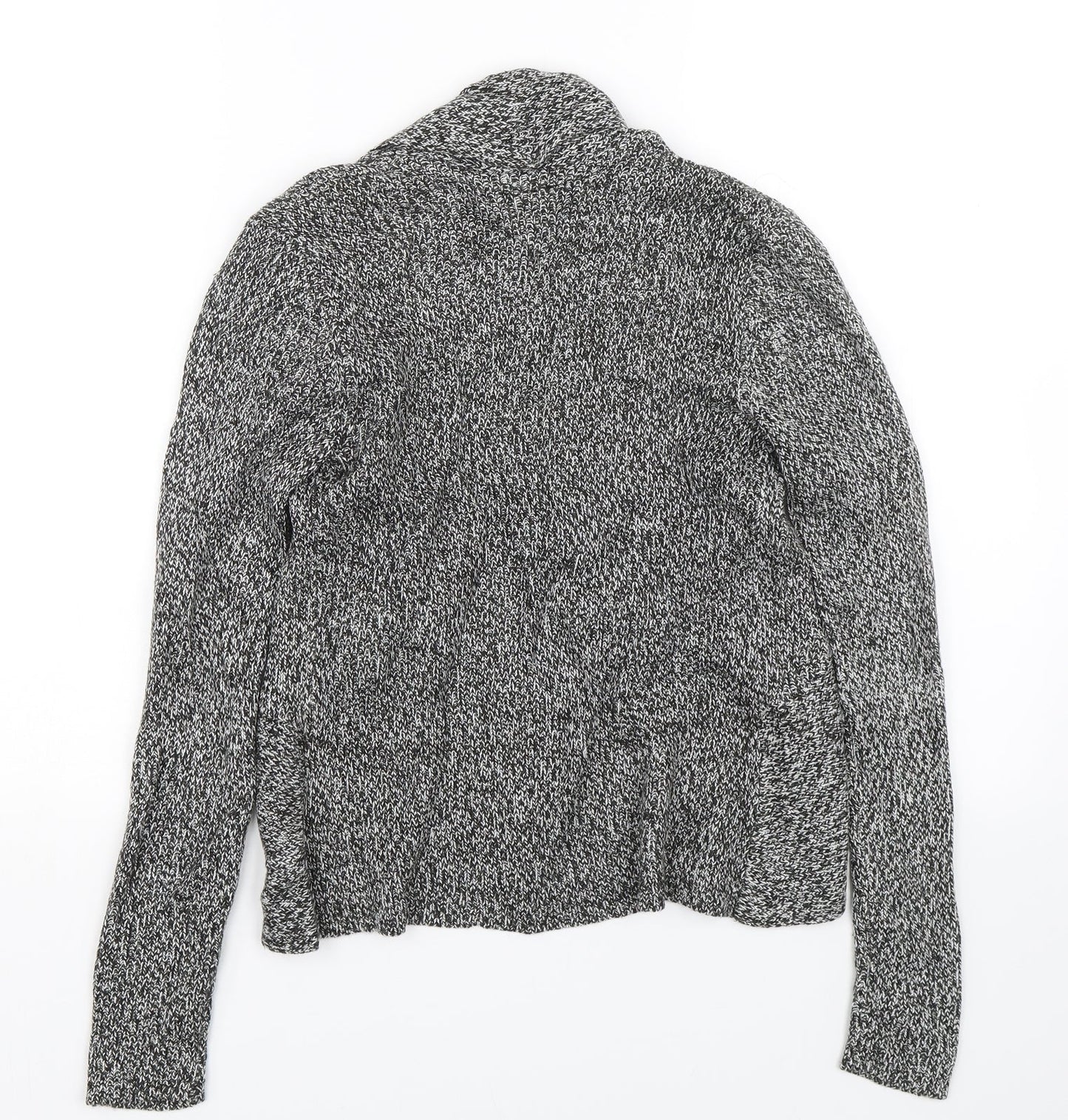 Womens UK Size XS H&M Black Cardigan Jumper