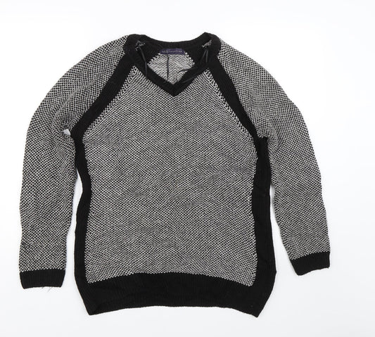 Womens UK Size 14 M&S Grey Pullover Jumper