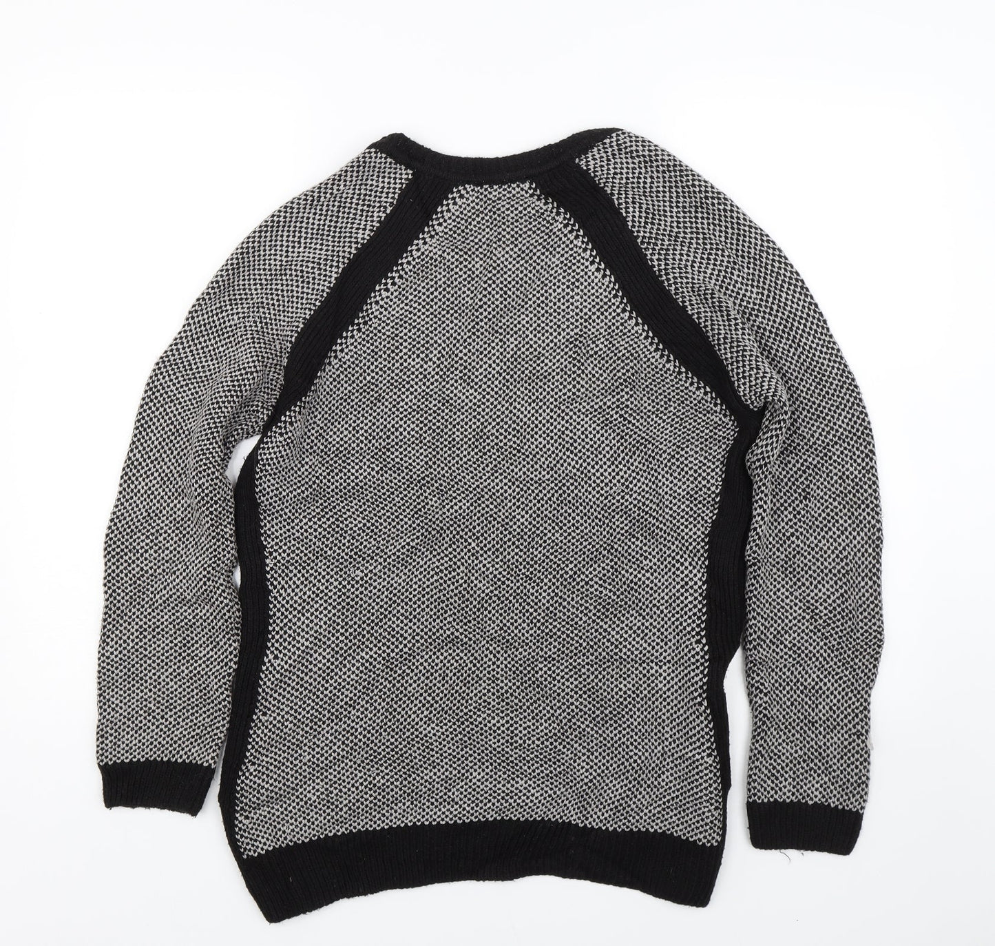 Womens UK Size 14 M&S Grey Pullover Jumper