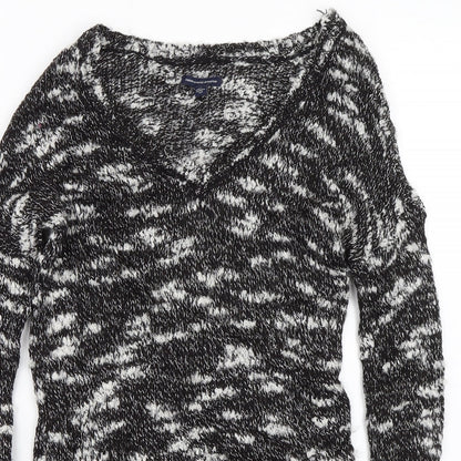 American Outfitters Womens Black  Knit Pullover Jumper Size S