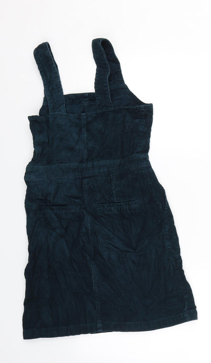 Dorothy Perkins Womens Blue  Corduroy Tank Dress  Size 6