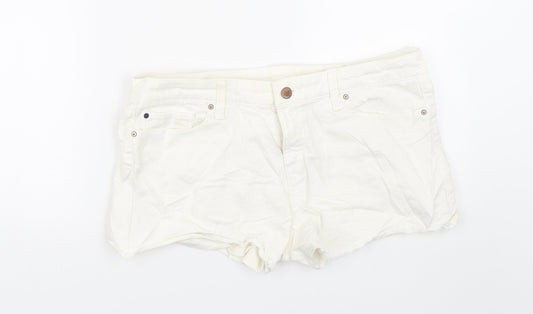 Gap Womens White  Denim Mom Shorts Size 30 - Summer