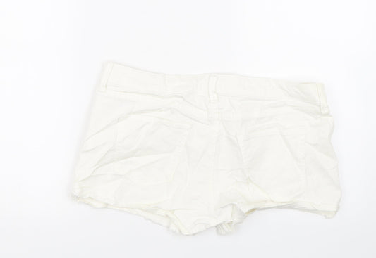 Gap Womens White  Denim Mom Shorts Size 30 - Summer