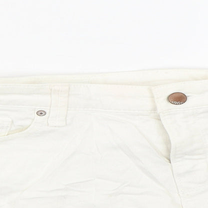Gap Womens White  Denim Mom Shorts Size 30 - Summer