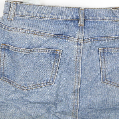 John California Womens Blue  Denim Skater Skirt Size S  - Summer