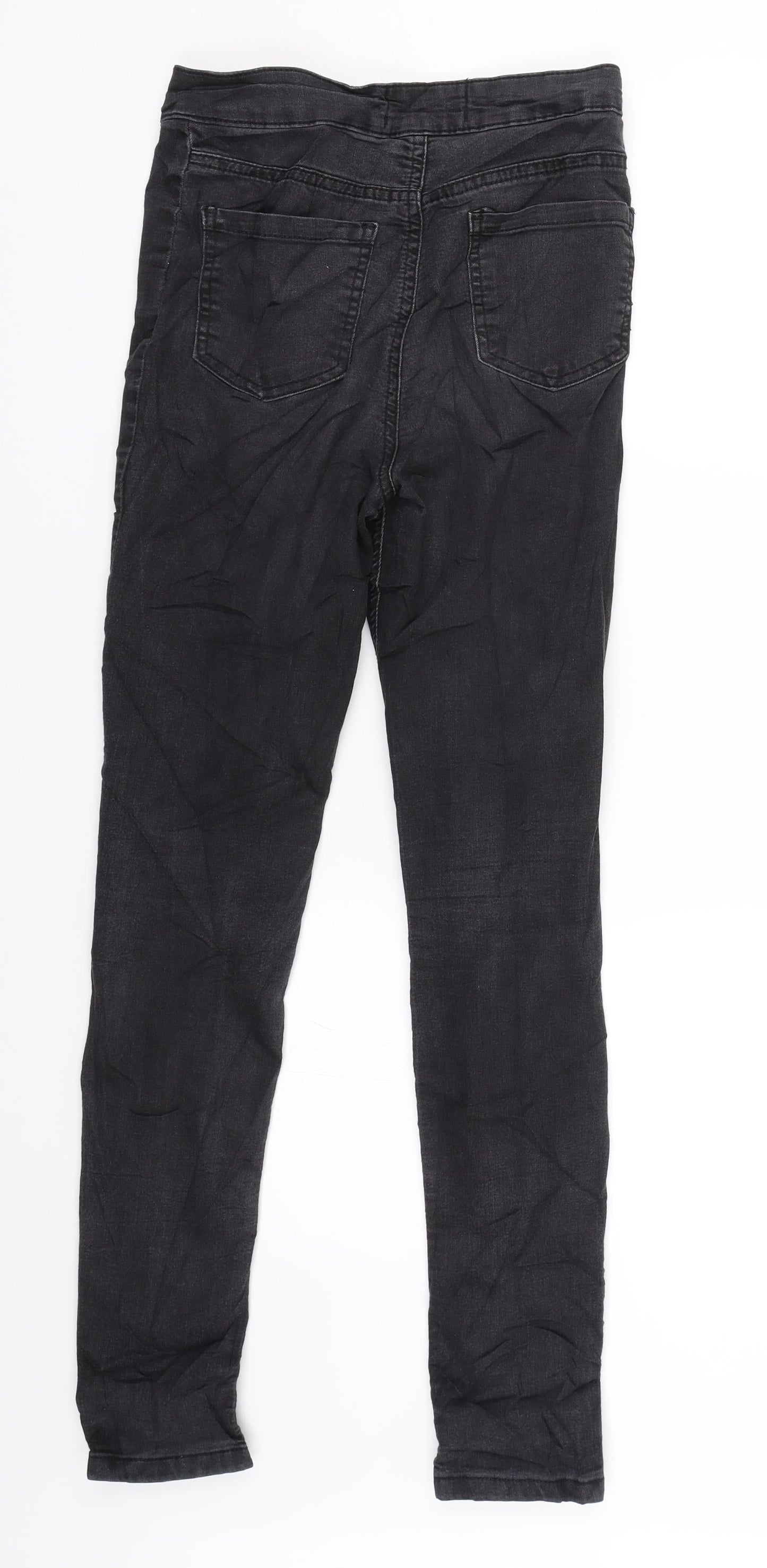 New Look Womens Black  Denim Skinny Jeans Size 8 L27.5 in