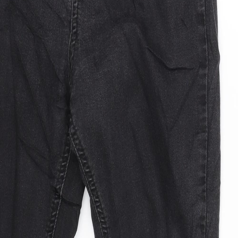 New Look Womens Black  Denim Skinny Jeans Size 8 L27.5 in