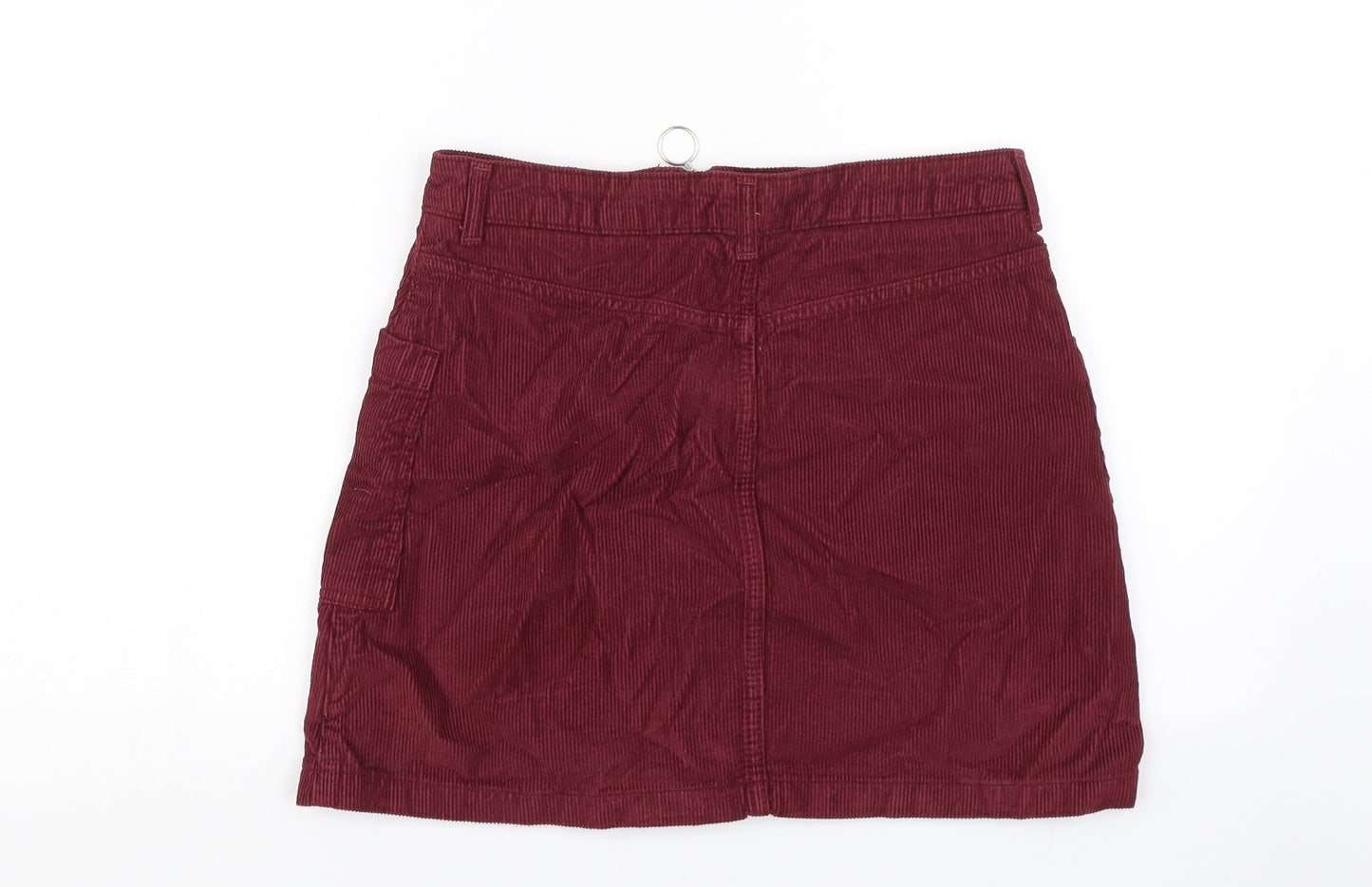 Womens UK Size 10 Topshop Straight & Pencil Corduroy Skirt