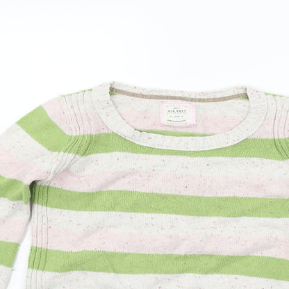 Womens UK Size L Old Navy Green Pullover Jumper