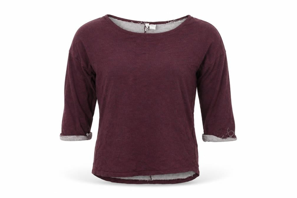 Womens UK Size M Divided Purple Pullover Jumper