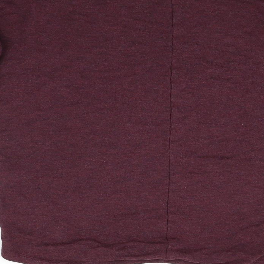 Womens UK Size M Divided Purple Pullover Jumper