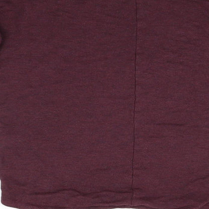 Womens UK Size M Divided Purple Pullover Jumper