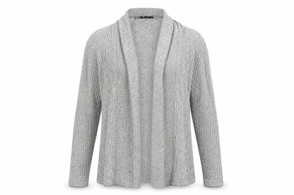Cedarwood State Womens Grey Cardigan Jumper Size L