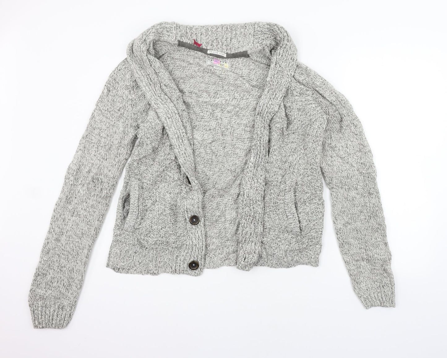 F&F Womens Grey   Cardigan Jumper Size M