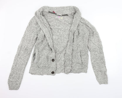 F&F Womens Grey   Cardigan Jumper Size M