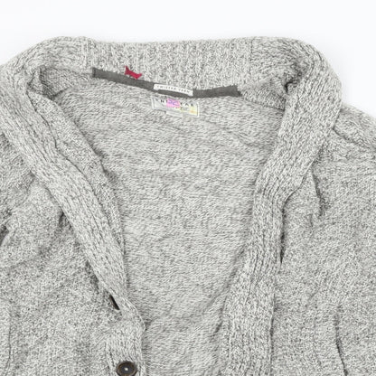 F&F Womens Grey   Cardigan Jumper Size M