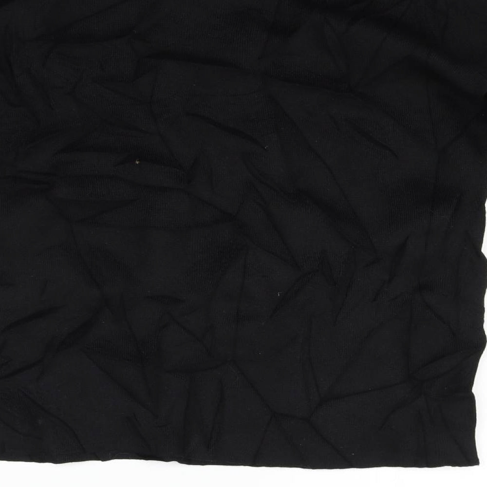 Womens UK Size 8 Papaya Black Pullover Jumper