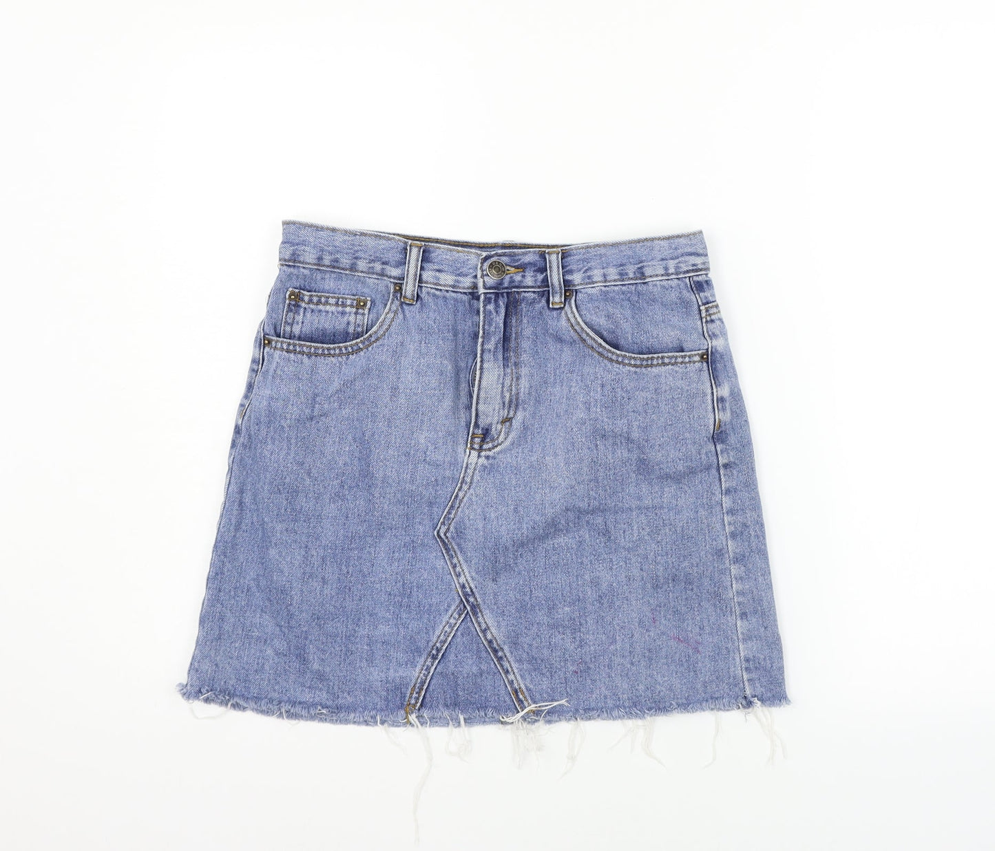 GLASSONS  Womens Blue   A-Line Skirt Size 10