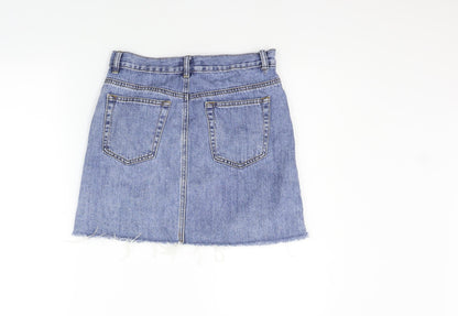 GLASSONS  Womens Blue   A-Line Skirt Size 10
