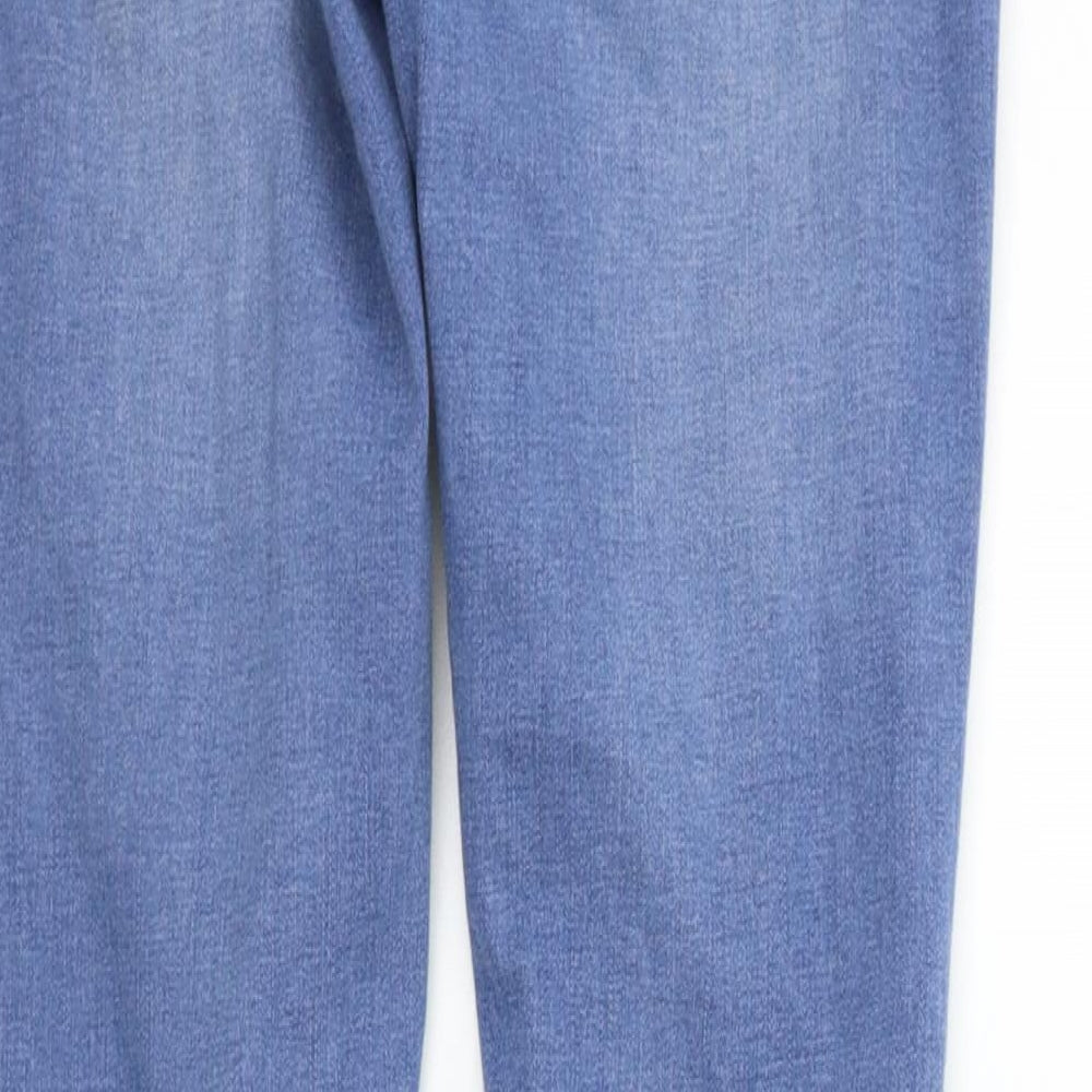 Queen hearts Womens Blue   Straight Jeans Size M L27 in