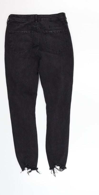 deniem & co Womens Black   Straight Jeans Size 12 L28 in