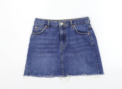 Womens UK Size 8 Topshop A-Line  Skirt