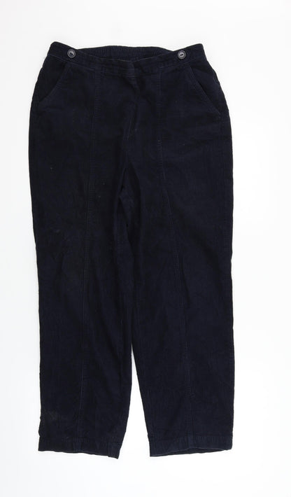 EWM Womens Blue   Trousers  Size 14 L26 in