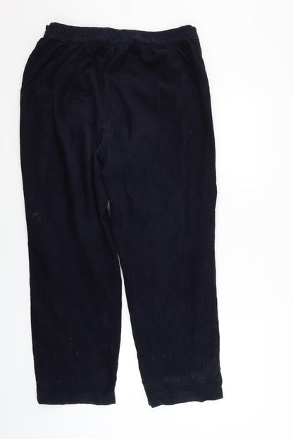 EWM Womens Blue   Trousers  Size 14 L26 in