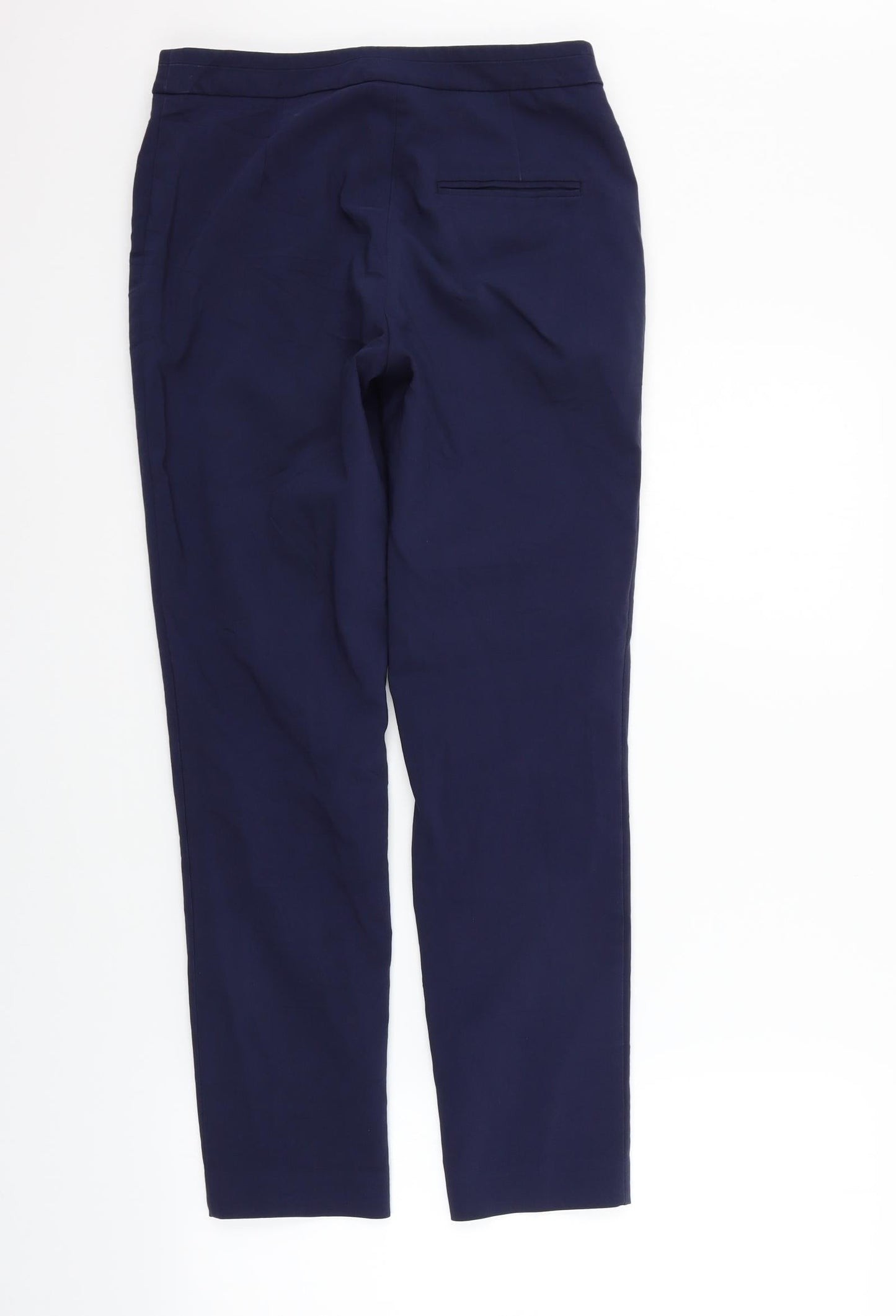 Womens UK Size 8 H&M Regular Fit  Blue Trousers