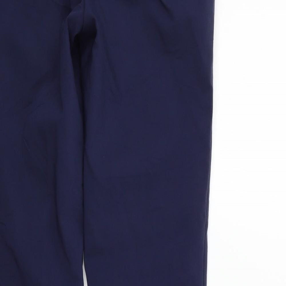 Womens UK Size 8 H&M Regular Fit  Blue Trousers