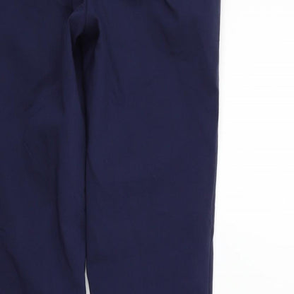 Womens UK Size 8 H&M Regular Fit  Blue Trousers