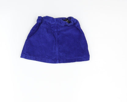 John Lewis Girls Blue   A-Line Skirt Size 3 Years